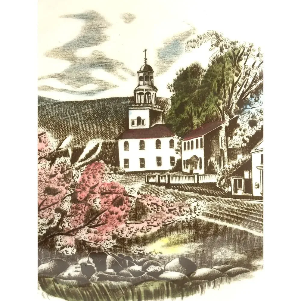 Johnson Bros Friendly Village England Vintage Village Green 9